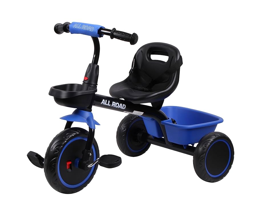 All Road Trikes CHILDS PEDAL TRIKE Blue & Black - Adjustable